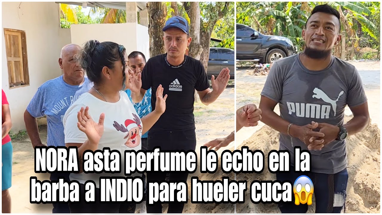 INDIO salió más tremendo que su hermano TACHA😱 enfrente de NORA hace las cosas