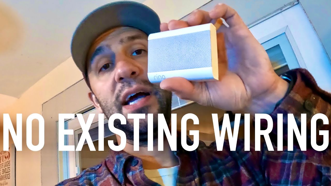 Ring Doorbell Install w/o Existing Wiring or Doorbell #ring #diy #doorbell