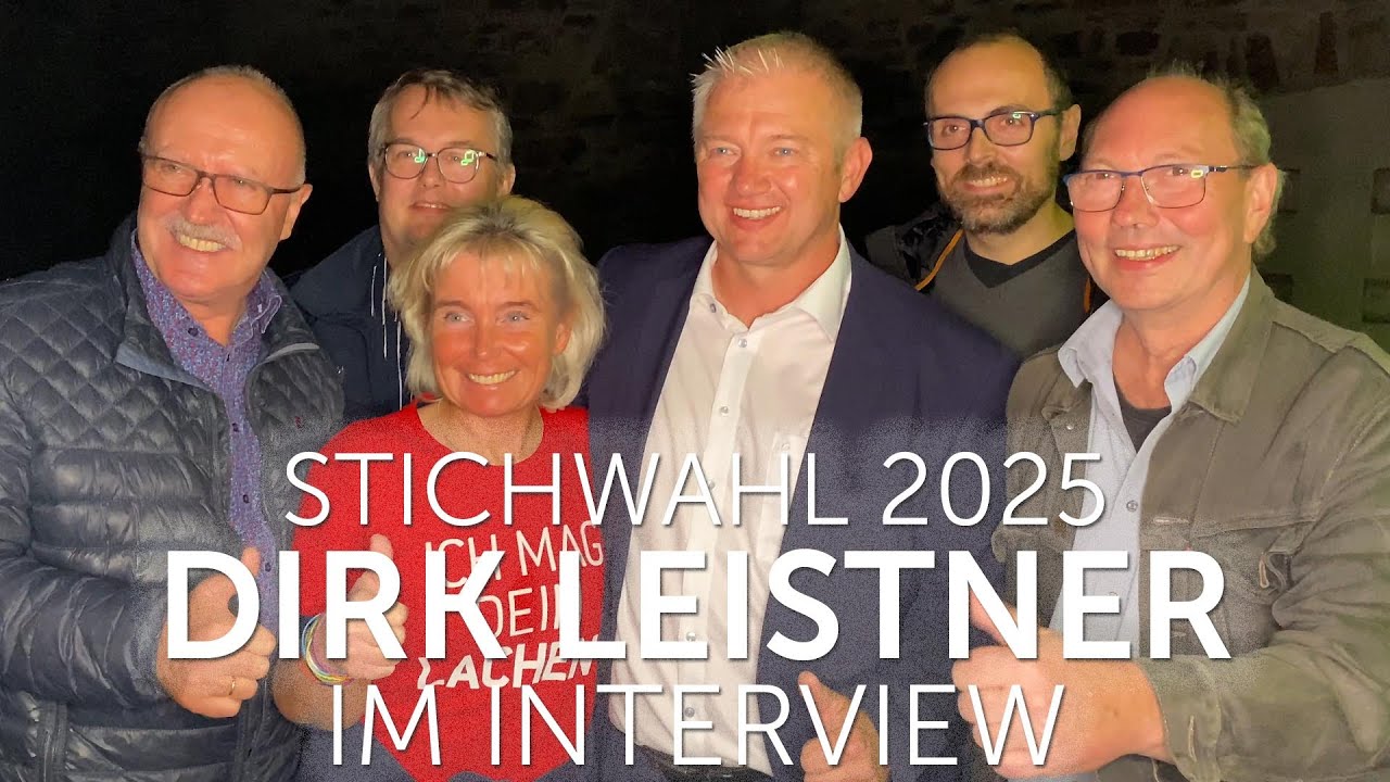 Dirk Leister (SPD) – Gewinner der Bürgermeister Stichwahl in Witten