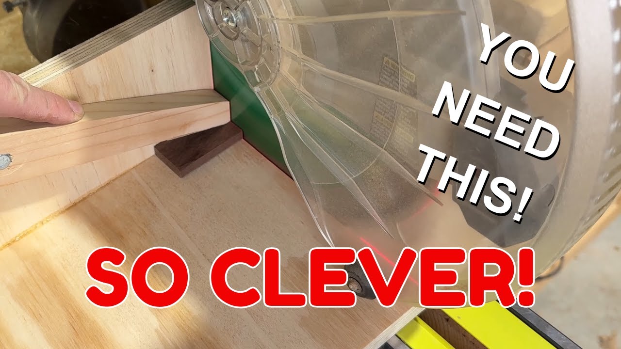 Miter Saw Jig: Secure Small Cuts with Zero Clearance!
