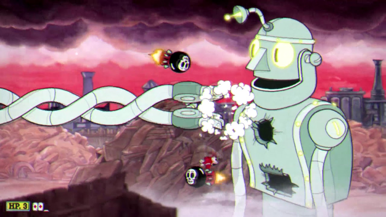 Easiest Strategy To Defeat Dr. Kahl's Robot In Cuphead