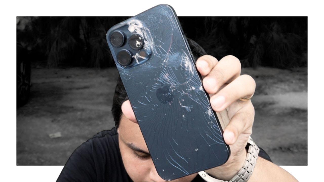 iPhone 15 Pro Max က ဘယ်လောက်မာလဲ drop test လုပ်မယ်