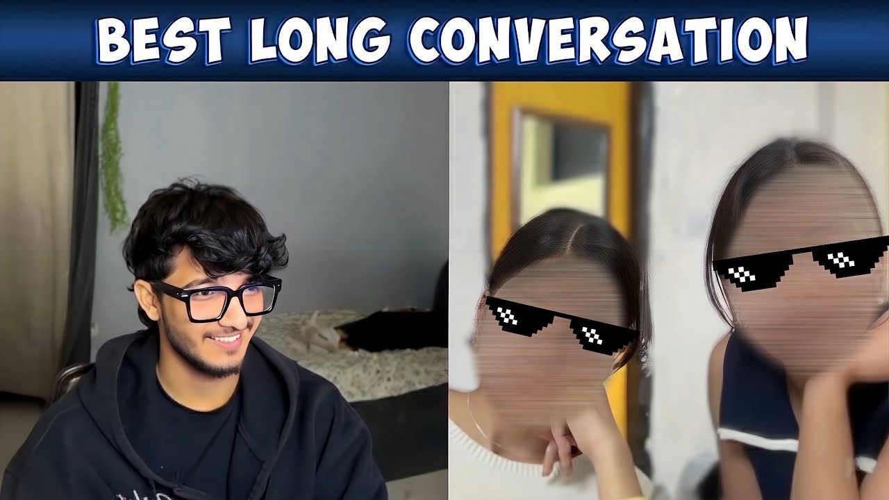 I Had Best Long Conversation With Them |Part-1 💕 #omegle  #monkeyapp #omegle #ometv #comedy #funny