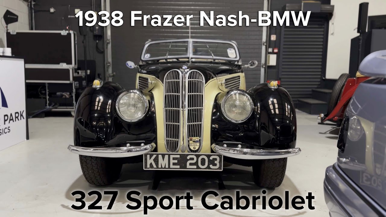 Now this is special! Paul and George take a look at the 1938 Frazer Nash-BMW 327 Sport Cabriolet!