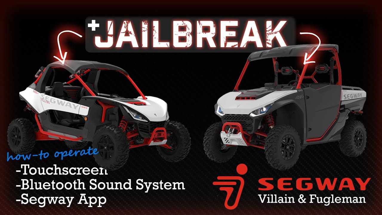 How to Unlock & Operate the Segway Villain & Fugleman Screen + Bluetooth