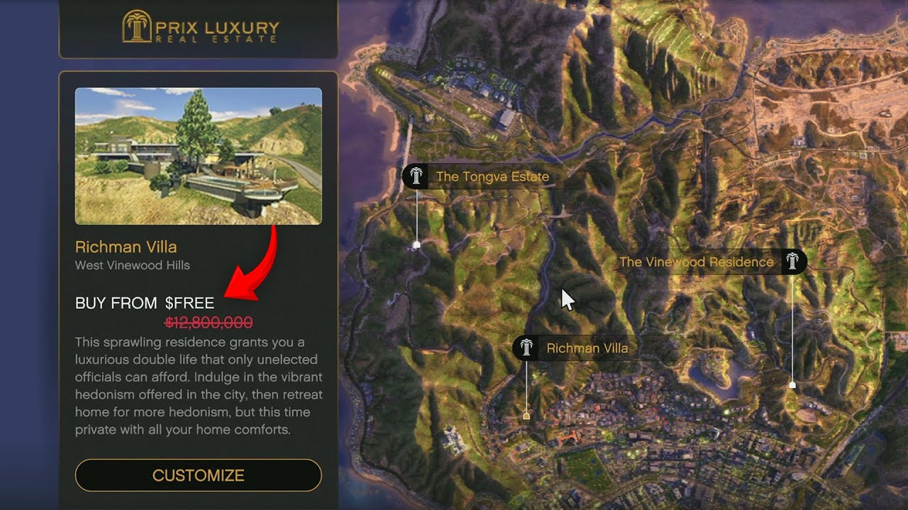 Какое место в GTA Online лучше всего подходит для покупки особняка в рамках обновления Safehouse ...