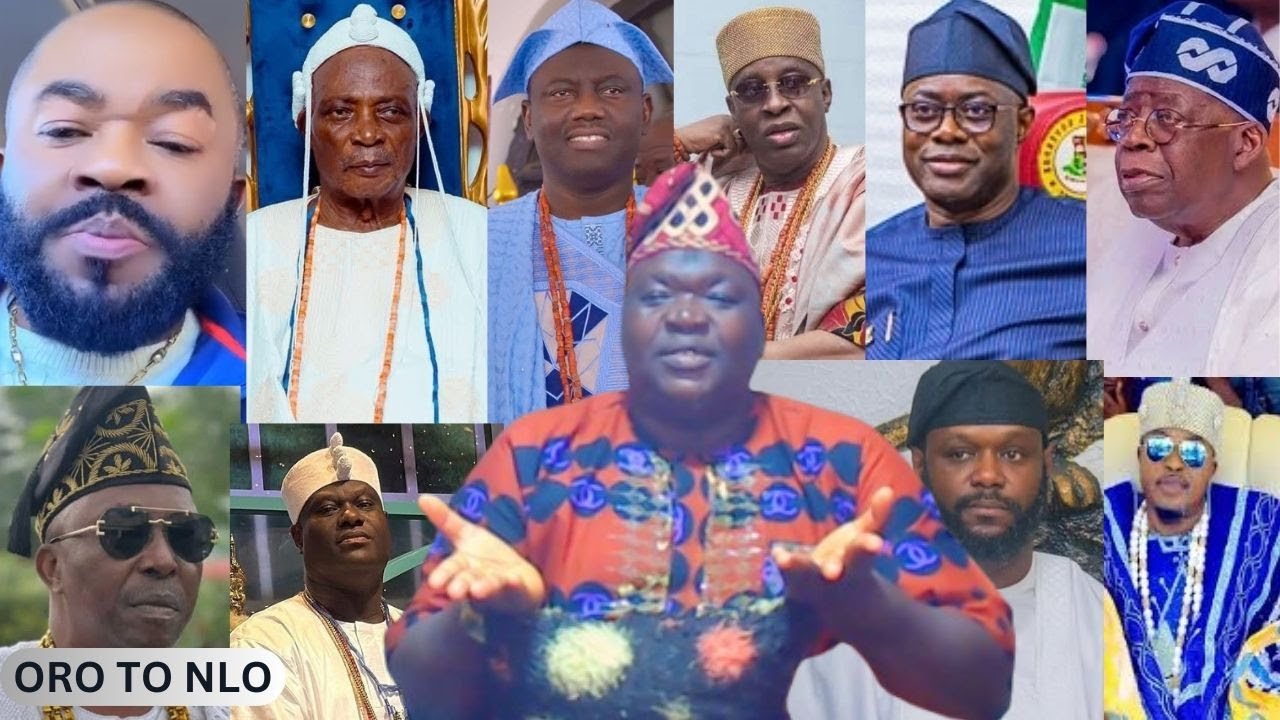 ORO TI DE OJU BAYI O! ORO GBANKOGBI TI KAN  OLUBADAN , ALAAFIN, OONI.  NO MORE OYO EMPIRE