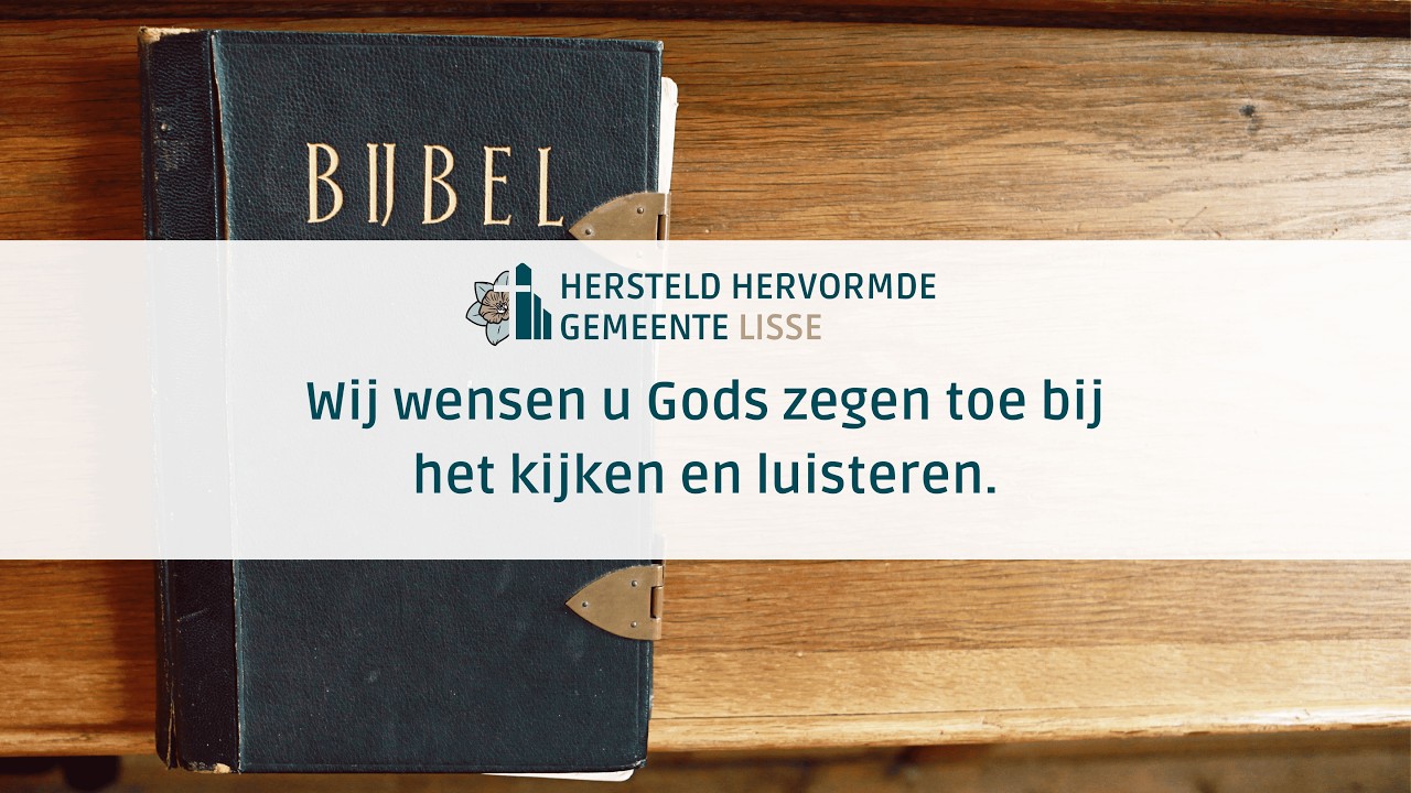 Ds. J.R. van Vugt | Zondag 22 februari | 19:00
