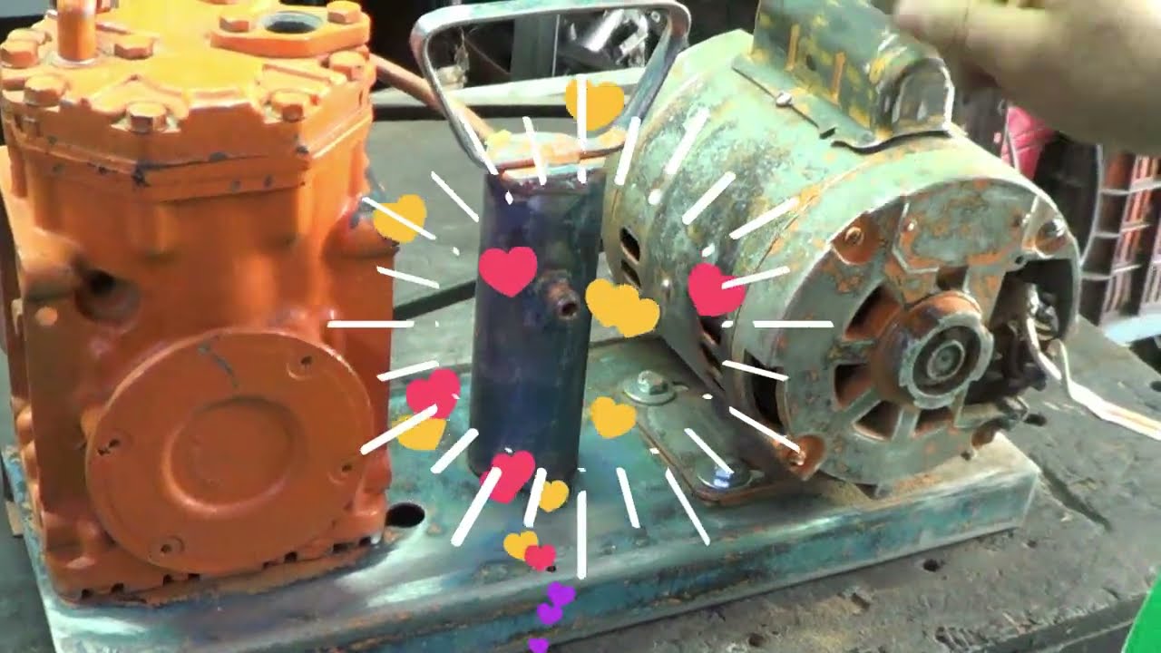 Una compresora York para reparar