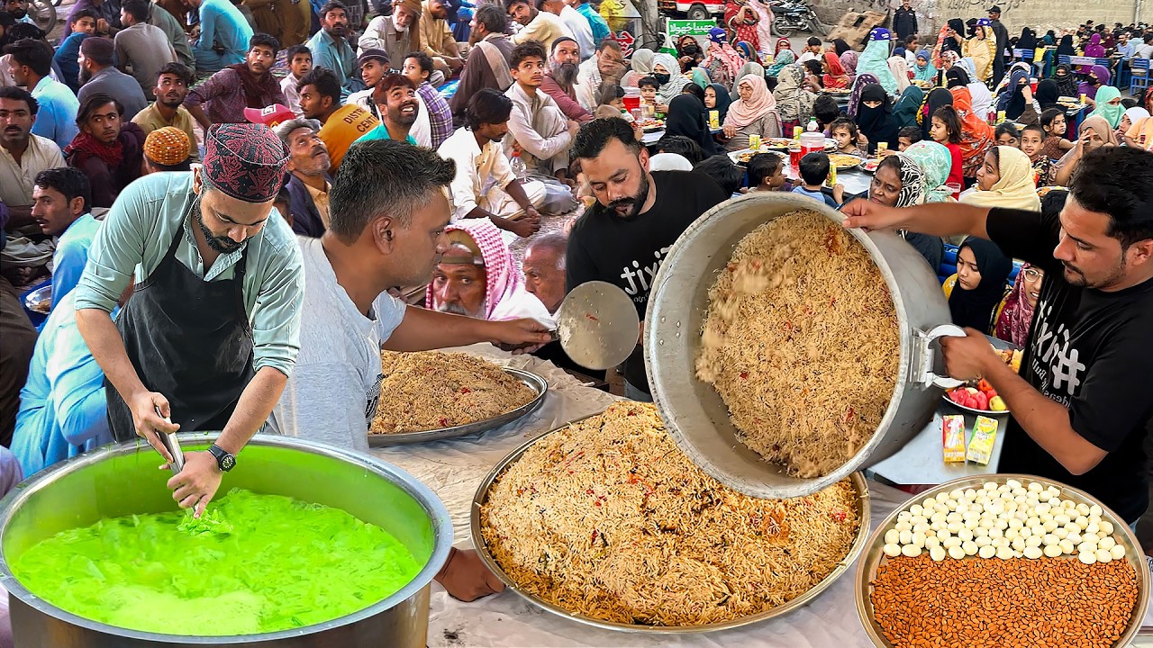 Free Iftar for 10,000+ People | Massive Ramadan Iftar Only in Karachi | Grand Ramadan Iftar