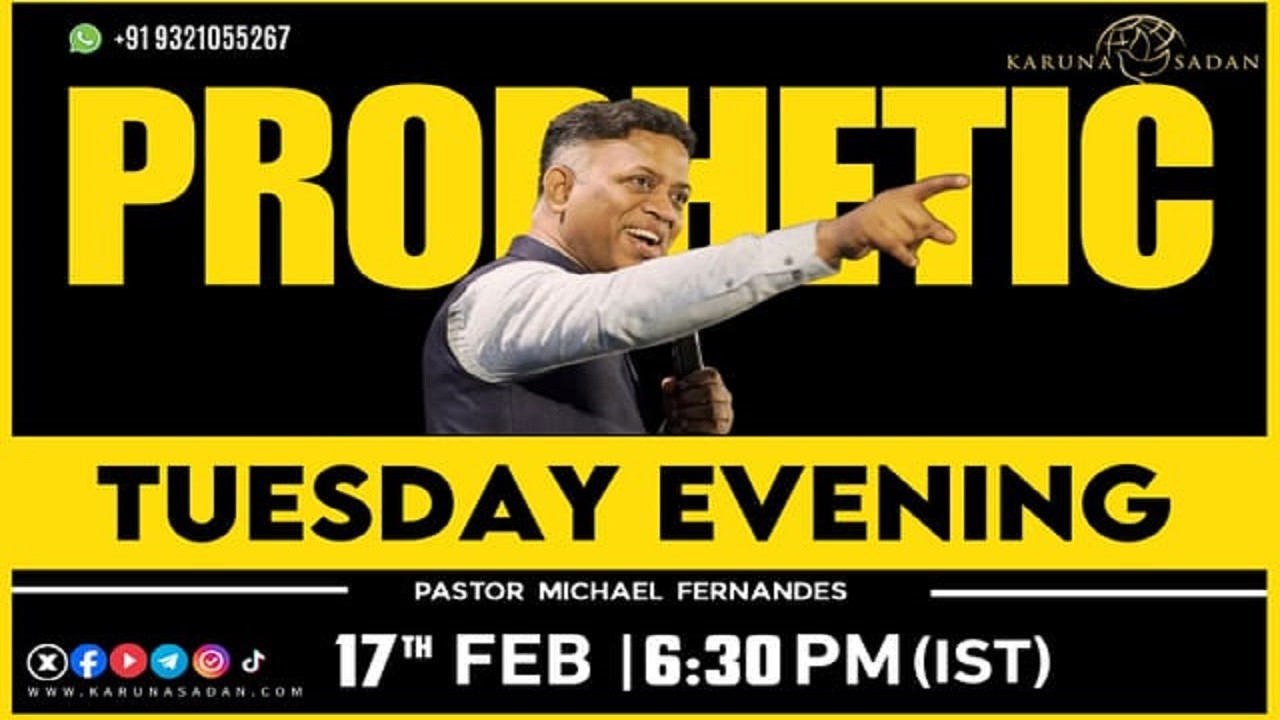 20260217 | KSM | Prophetic Tuesday Service | [ LIVE 🔴 ] Pastor Michael Fernandes