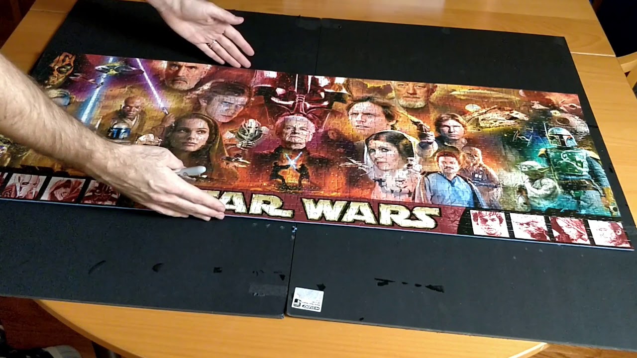 How to glue a jigsaw puzzle together for mounting