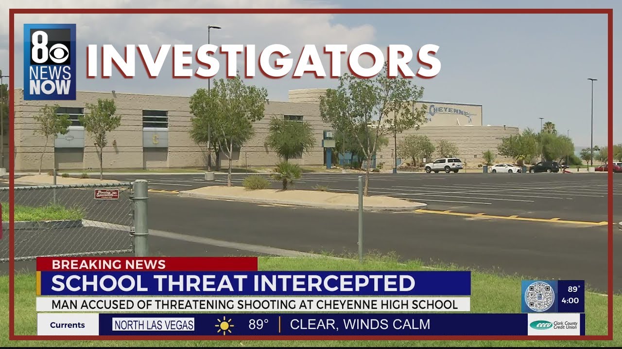 Man accused of threatening mass shooting at North Las Vegas high school using former classmate's nam