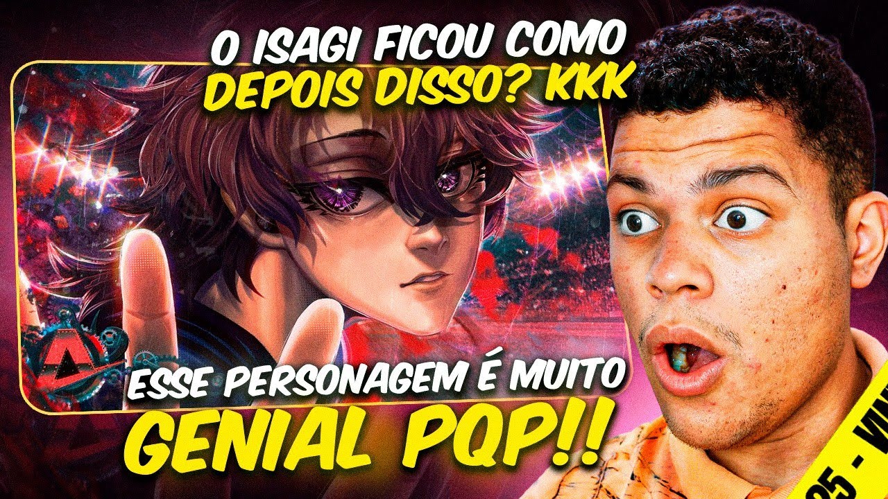 QUE HUMILHA&Ccedil;&Atilde;O FOI ESSA? | ♪ Hugo (Blue Lock) | Engrenagem | AniRap [REACT]