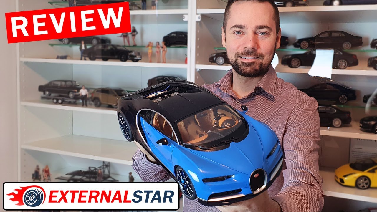 Unboxing & Review: 1:12 Bugatti Chiron 2017 by AUTOart