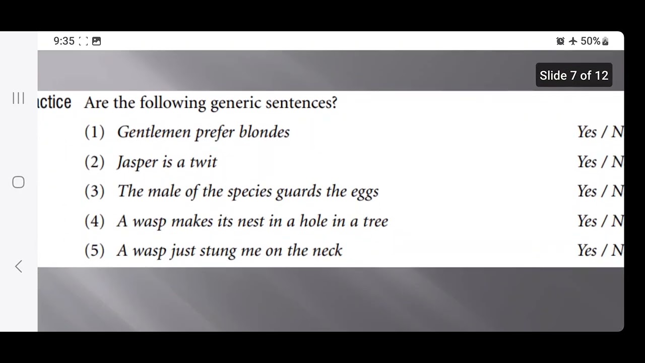 Semantics Chapter 6 Universe of Doscourse/ Referring Expression/Predicate