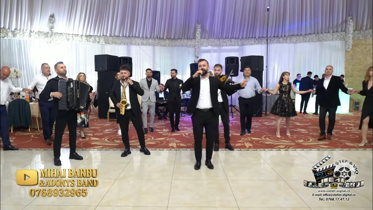 🎥Live 🎤Mihai Barbu & 🎼Adonys Band ❎ Colaj Hore 🔥@ Nunta Raluca & Gabriel 🔝