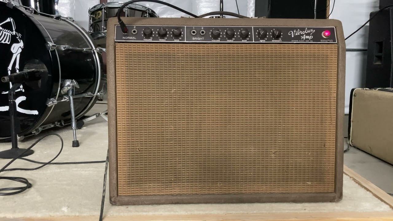 1961-1963 FENDER VIBROLUX BROWNFACE