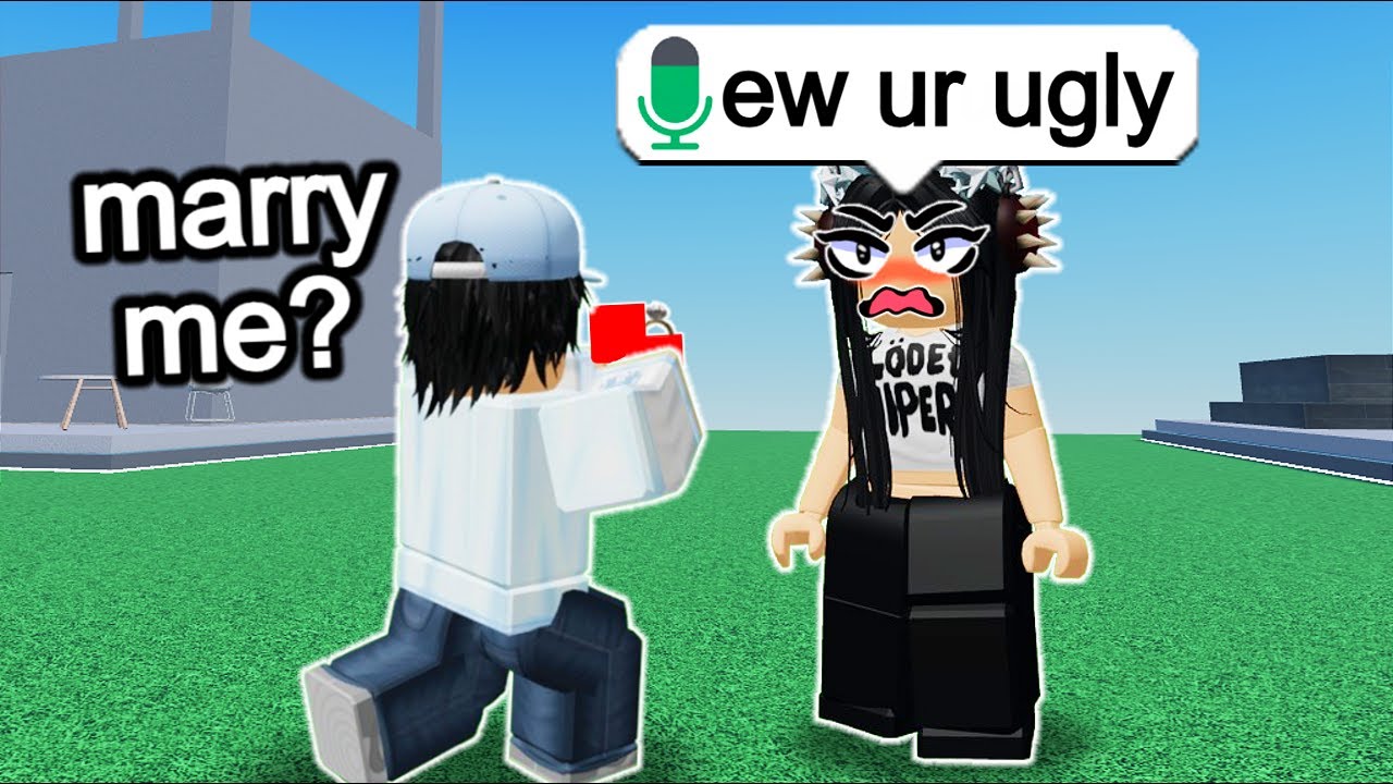 ПРЕДЛОЖЕНИЕ СЛУЧАЙНЫМ ДЕВУШКАМ В ГОЛОСОВОМ ЧАТЕ Roblox 3!