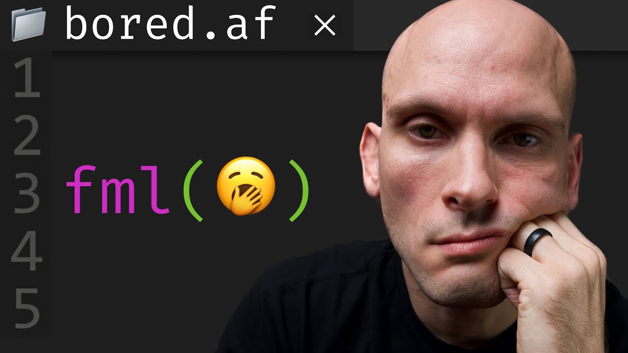 Why programmers get bored 🥱