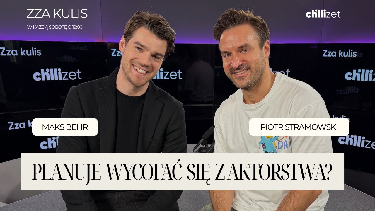 Piotr Stramowski: Planuje wycofać się z aktorstwa?