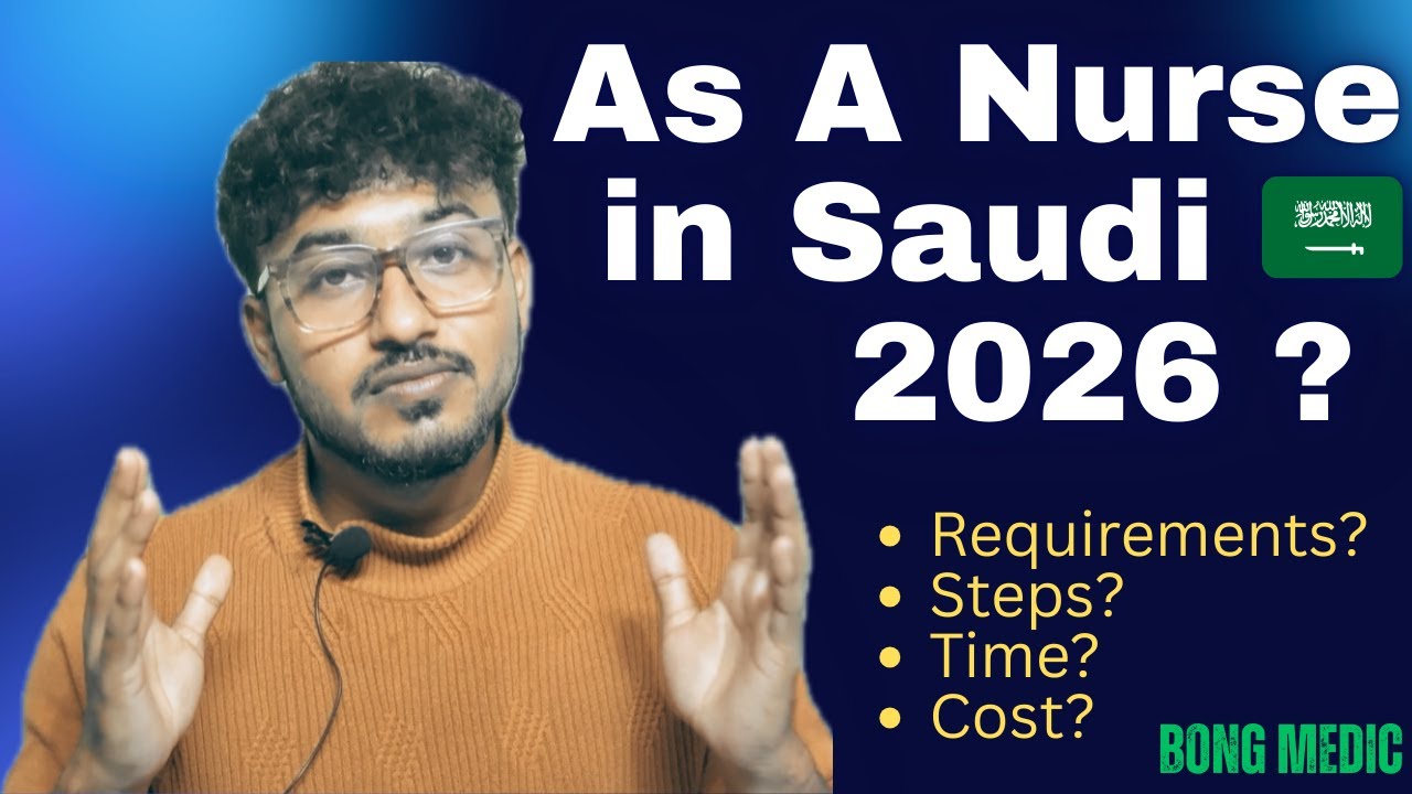Work A Nurse In Saudi Arabia 🇸🇦2026l Saudi Me Nurse Kaise Bane? #saudiarabia #gnm #bscnursing 