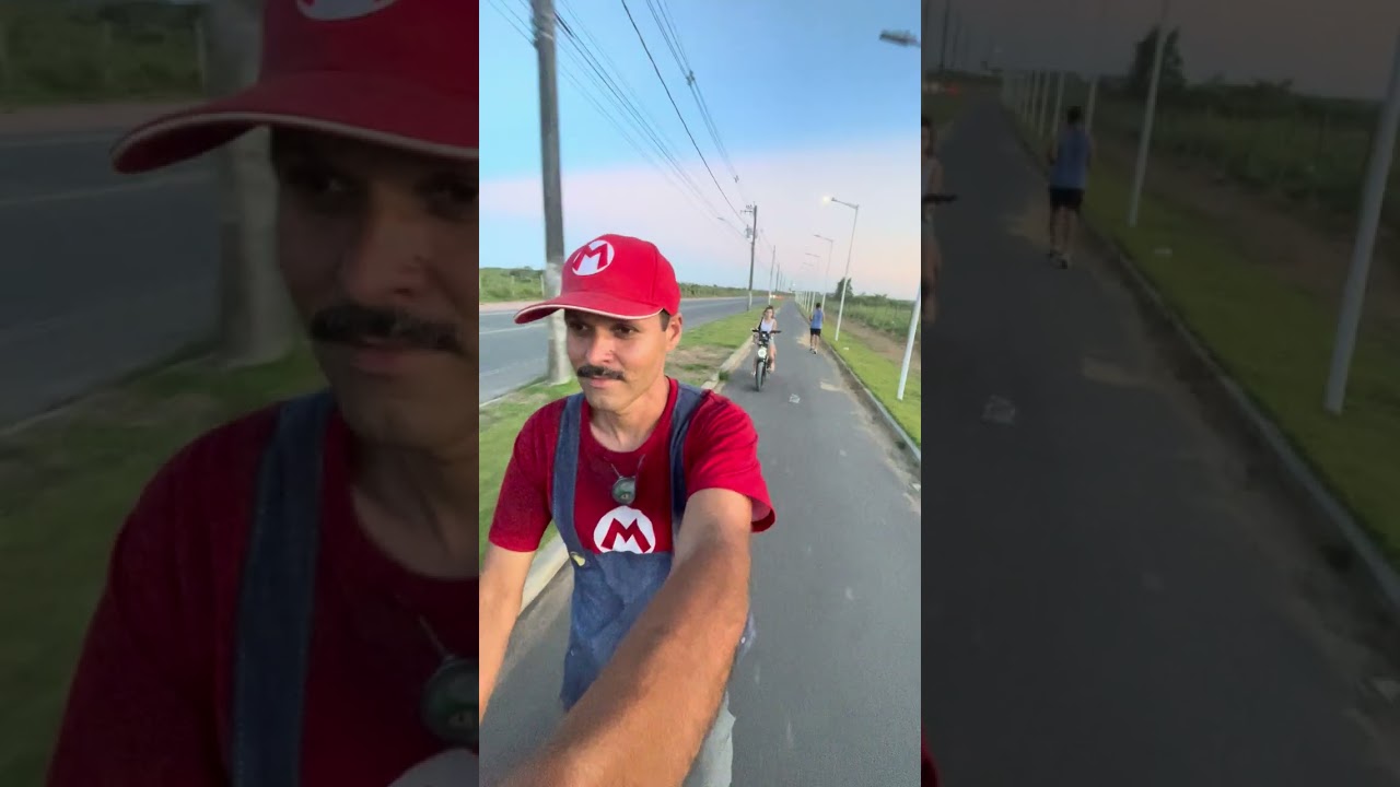 Rolê de 42km de bike e carrinho elétrico 