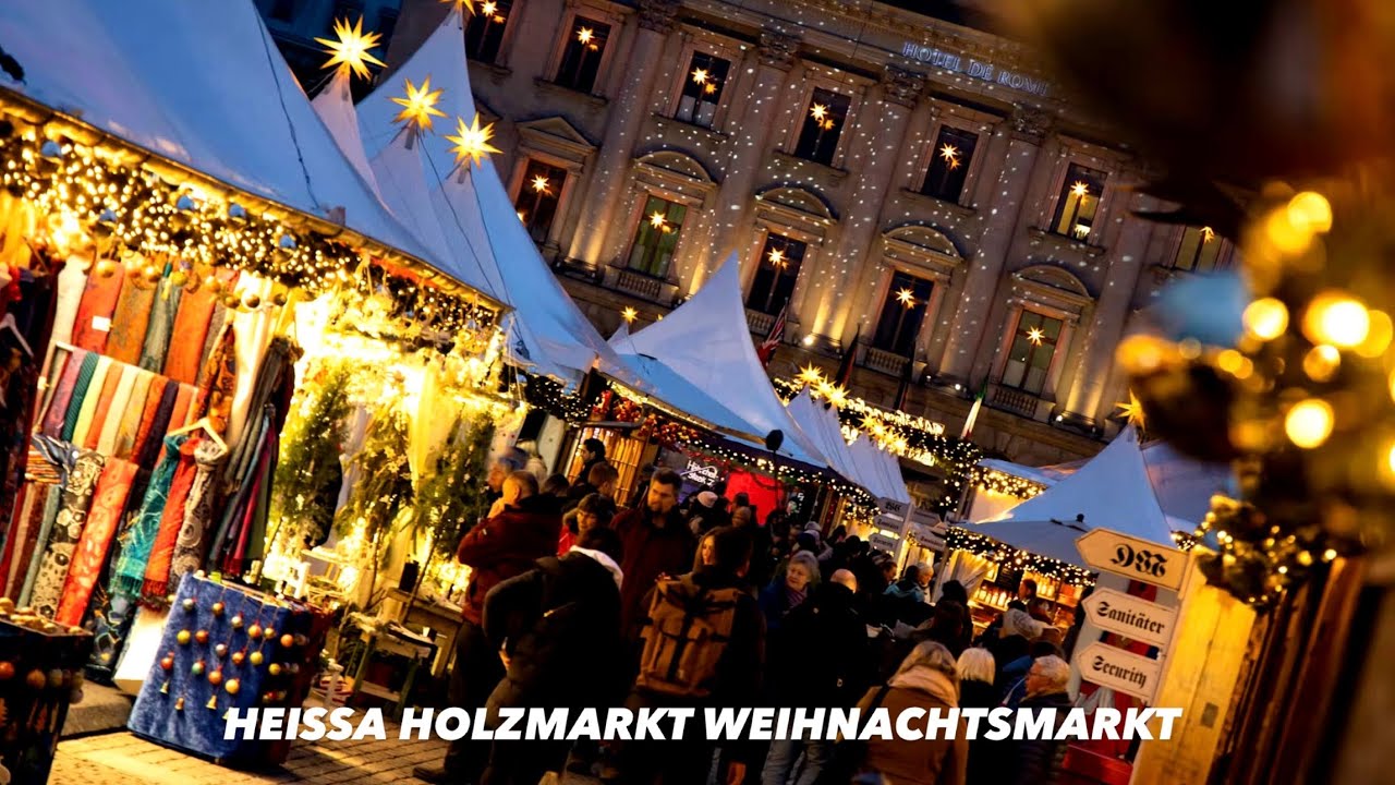 BERLIN,GERMANY| HEISSA HOLZMARKT WINTERFESTIVAL | CHRISTMAS MARKET FRIEDRICHSHAIN | 4K - HDR | NOV24