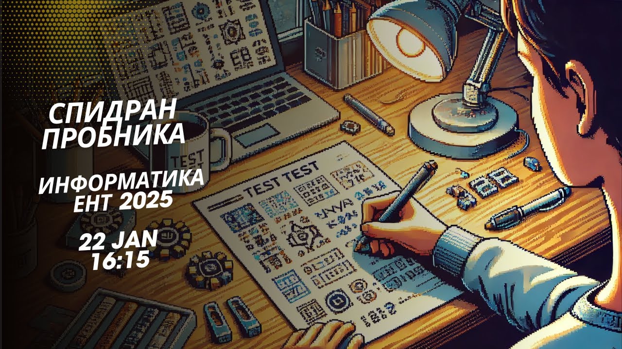 Стрим спидран по ЕНТ Информатика