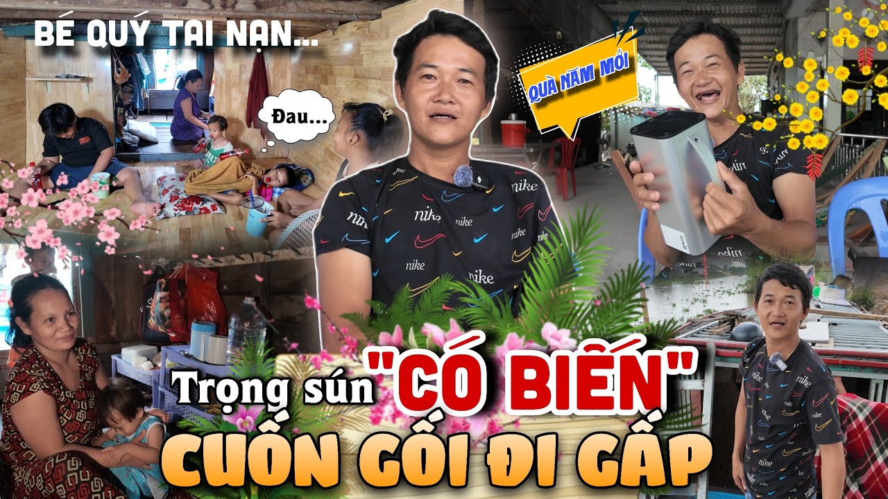 Trọng Sún Ngủ Bị Ma Xuống Ghe Đè Cuốn Gối Đi Gấp Bé Quý Bị Tai Nạn Xe - Nhận Quà Năm Mới Từ Cô Lucy