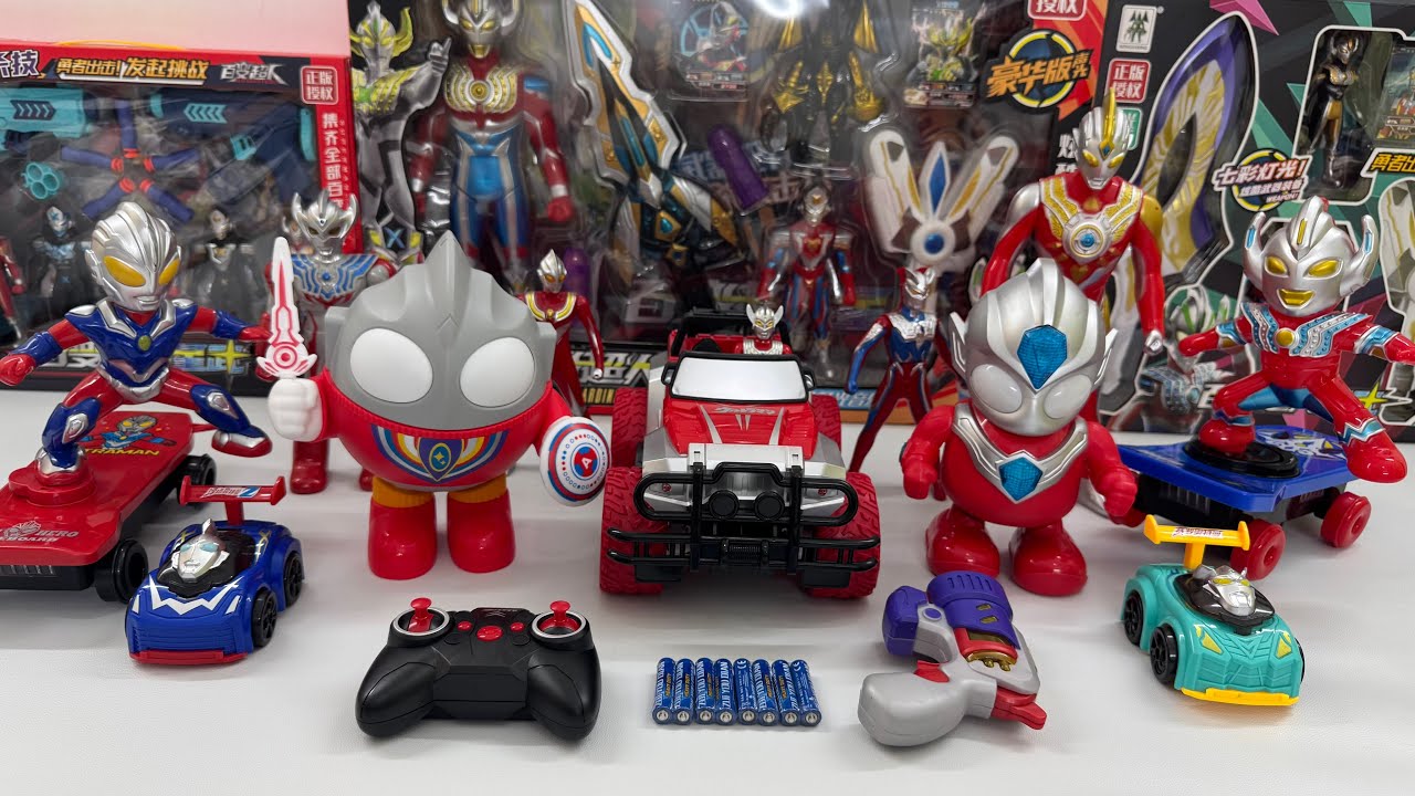 Toys unbox,Ultraman Toys Collection Unboxing Review- Ultraman Set,14:21 minutes satisfied unpacking