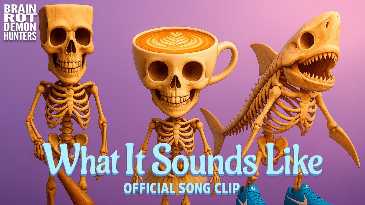 WHAT IT SOUNDS LIKE vs BRAINROT SKELETONS