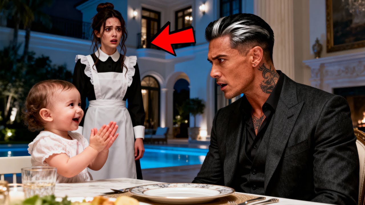 A Deaf Mafia Boss Dined Alone… Until The Maid's Baby Daughter Did The Unthinkable