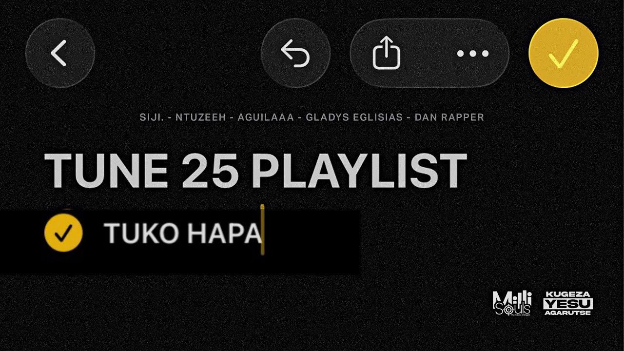 SIJI. , NTUZEEH , Aguilaaa , Gladys Eglisias , Dan Rapper - Tuko Hapa  ( Official Music )