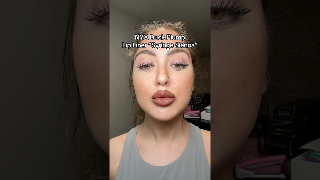 NYX Duck Plump Lip Liner &ldquo;Syringe Sienna&rdquo;