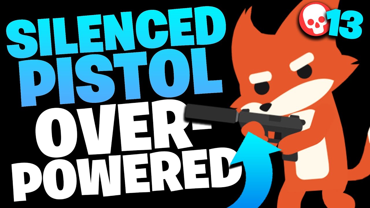 SILENCED PISTOL BEST WEAPON IN SUPER ANIMAL ROYALE - 13 KILL GAMEPLAY