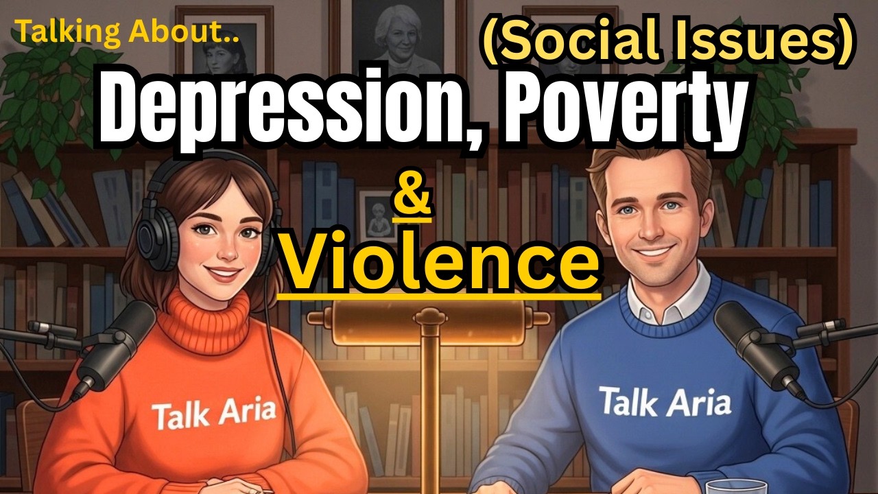 Talking About Social Issues In English | Learn English Grammar in Conversatio Podcast