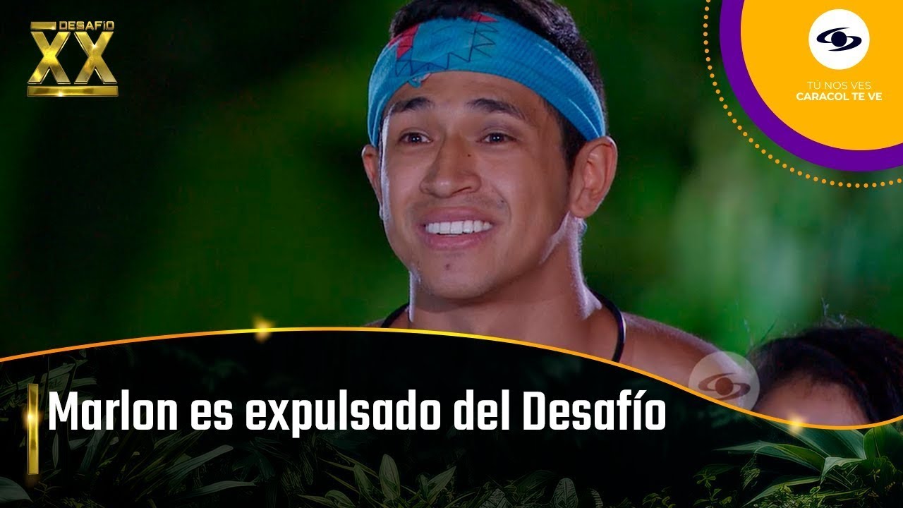 Marlon es expulsado del Desaf&iacute;o 2024: mira el momento exacto del anuncio de Andrea Serna |Desaf&iacute;o XX