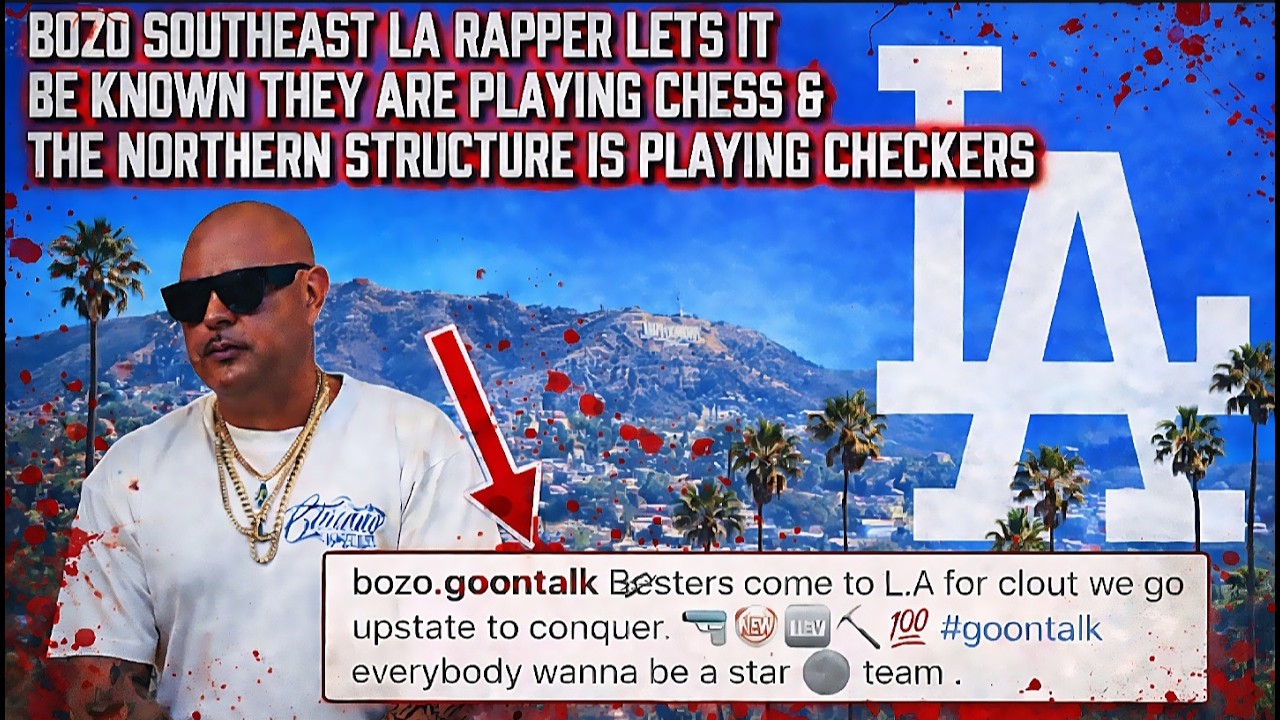 SOUTHSIDE GENERAL BOZO IS FURIOUS NORTENOS PULLED UP TO LA ...THIS IS WHAT HE SAID .....??