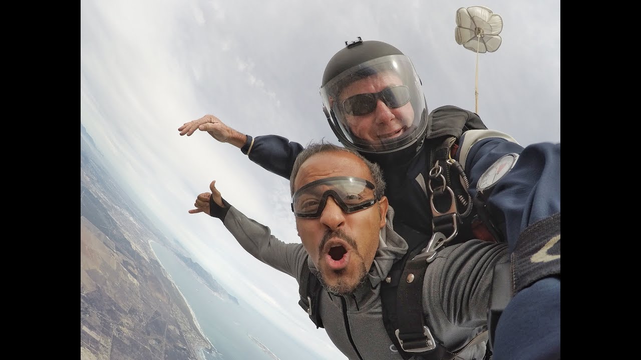 SkyDive in Cape Town - South Africa القفز الحر في جنوب افريقيا