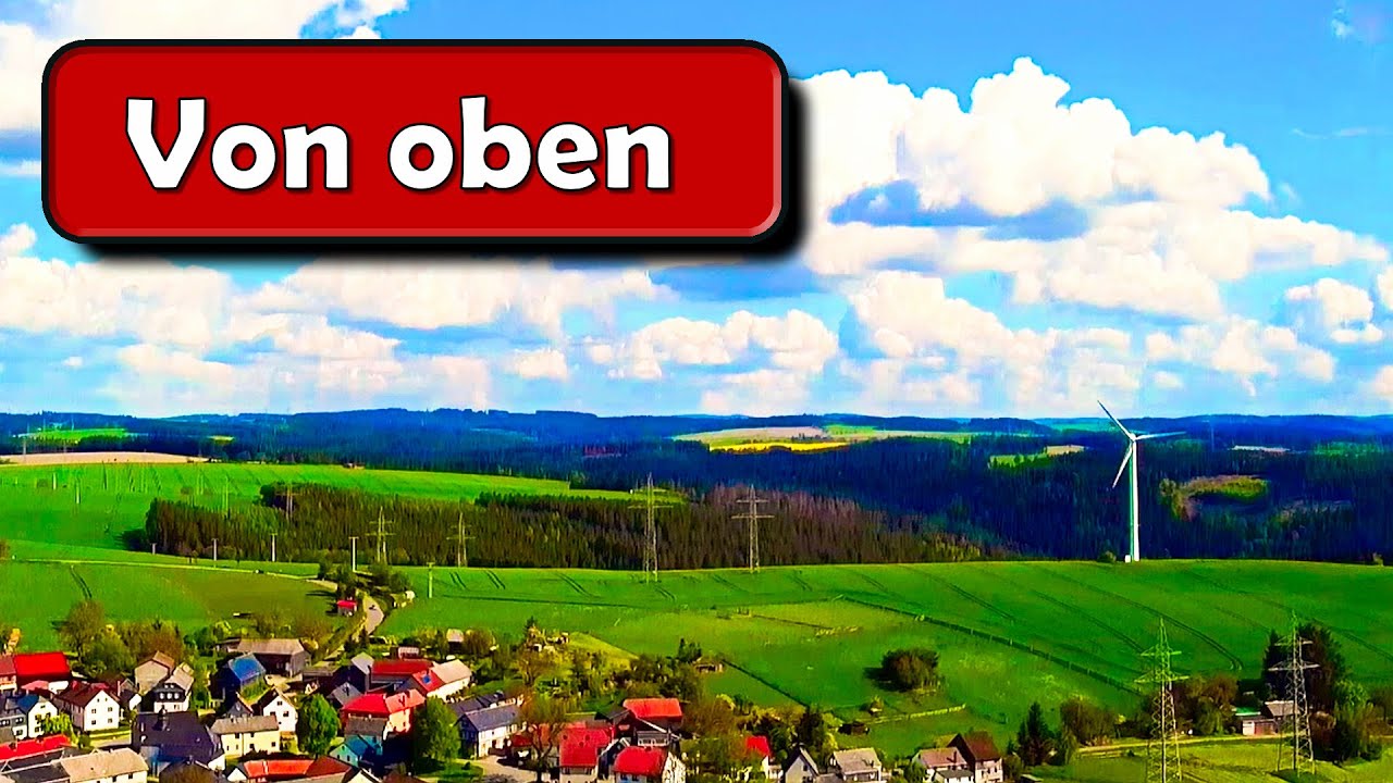 Thüringen von oben Steinsdorf, Kleingeschwenda bei Leutenberg [Saalfeld - Rudolstadt]