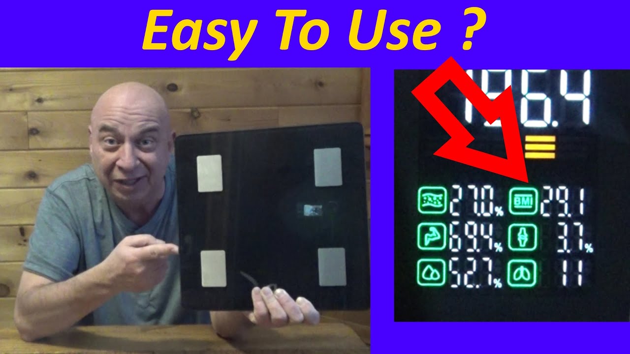 Accurate? Arboleaf Smart Digital Weight Scale (Review/Test/Instructions) BMI Fat Bathroom