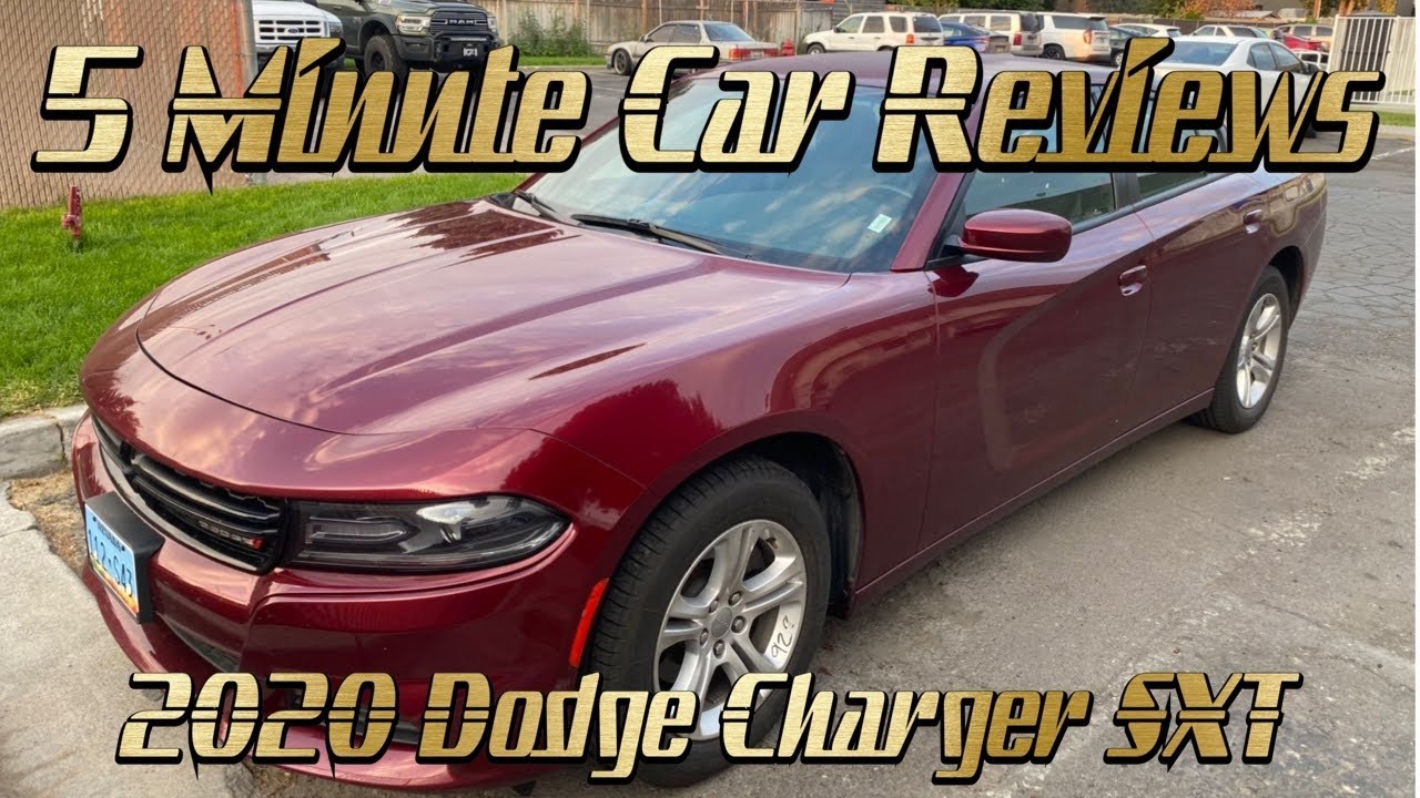 5 Minute Car Reviews: 2020 Dodge Charger SXT (with bonus footage)