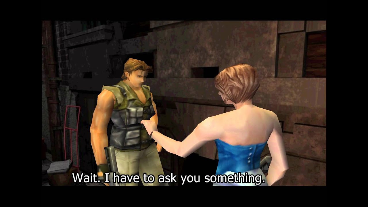 Resident Evil 3 with subtitle