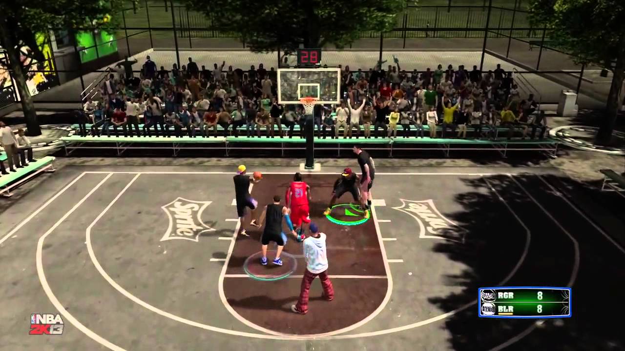 NBA 2k13 Blacktop 3 vs 3 - QJB BeatBoxing ft NikeFaller, CommishAzure & Americannightmare76