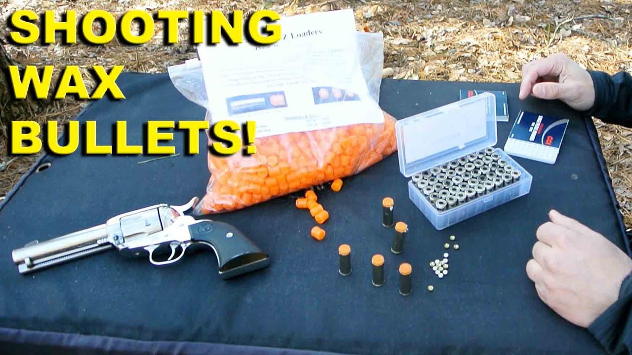 Shooting Wax Bullets! DIY Ammo for Cheap Training and Fun