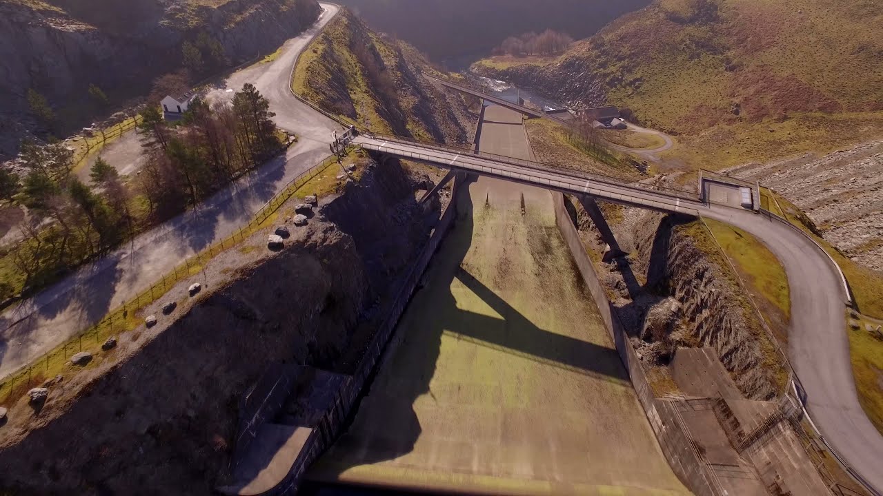 Llyn Brianne Drone Flight 4K Version