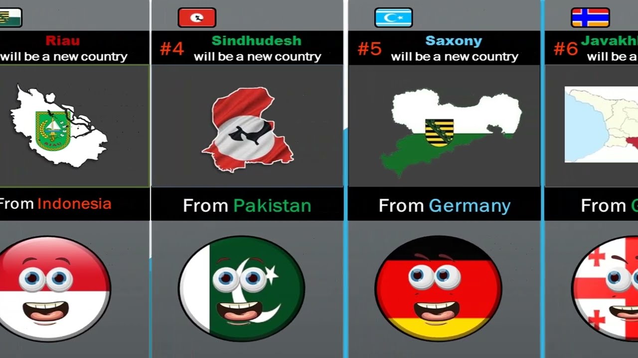 25 New Countries In The Future
