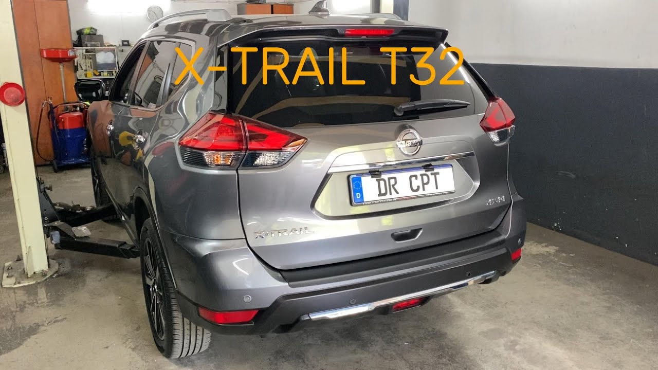 NISSAN X-TRAIL REAR BUMPER REMOVAL X TRAIL T32 DIY