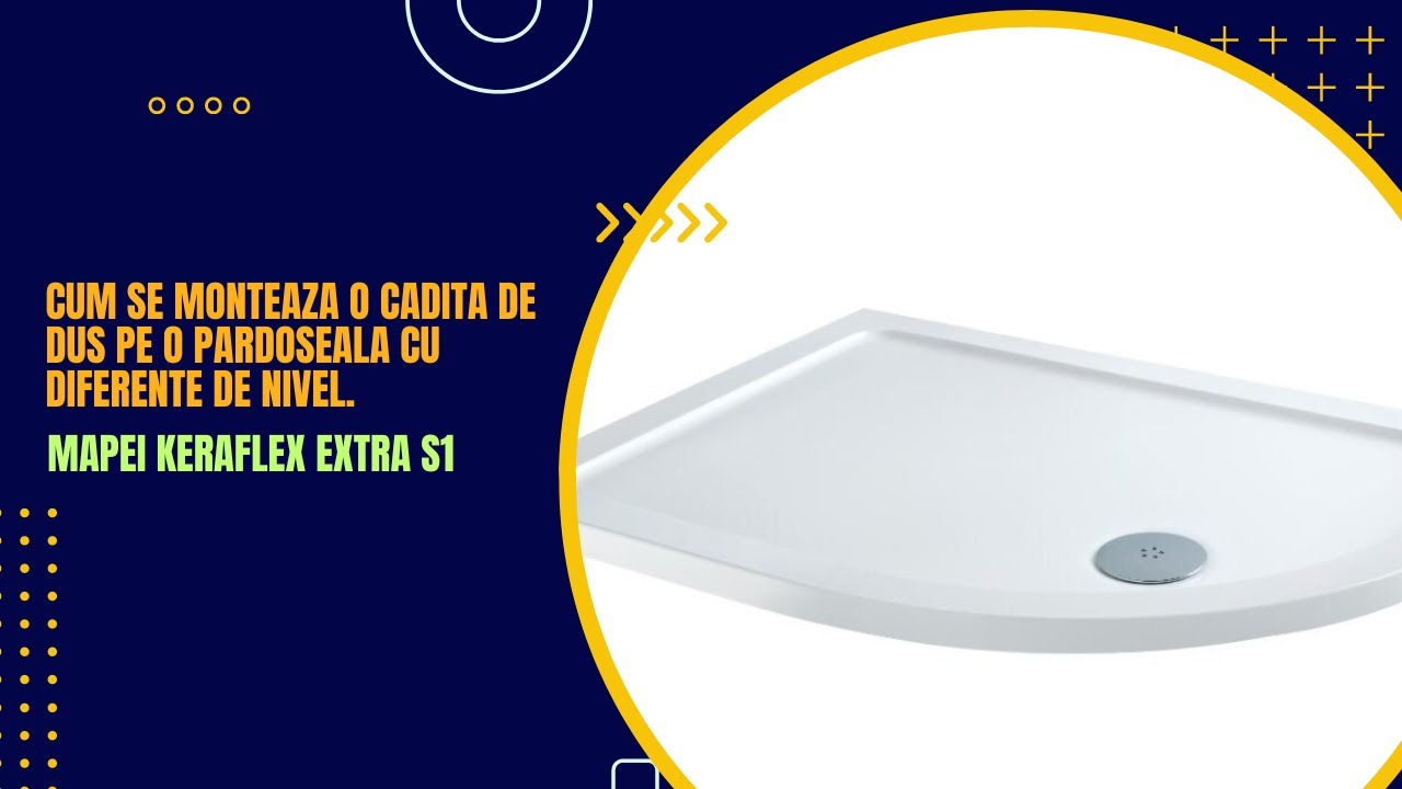 ✅Cum se monteaza o cadita de dus. #mapei